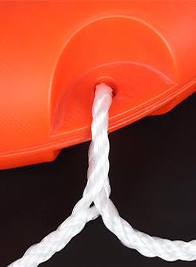 TheMujtaba Life Buoy Ring Outer Material Hard PolyurethaneRubber Floating Ring & Life Jacket Polyster Fabric for Adult Safety Jacket Along with Whistle for Swimming, Boating, (Combo Pack) - Image 2